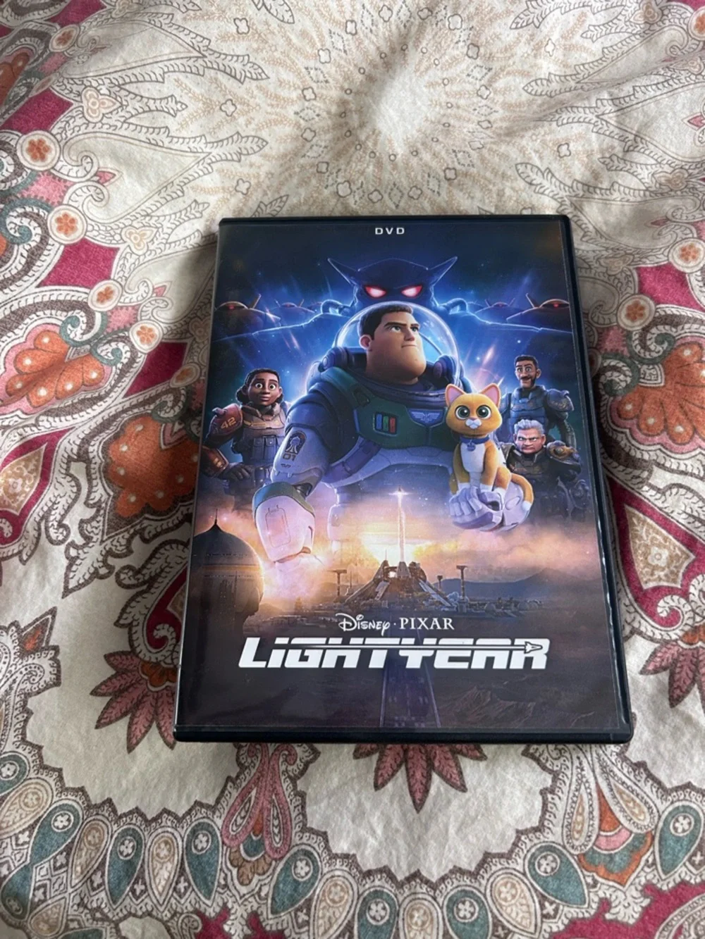 Disney Lightyear DVD box is torn